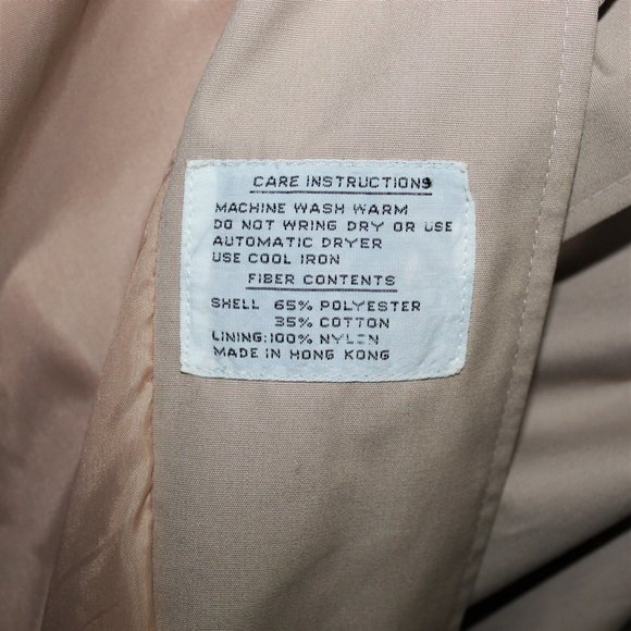 Concept tan trench coat - Picture 5 of 8